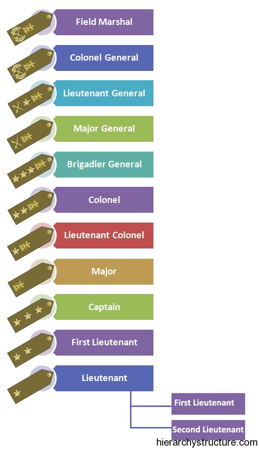 Egyptian Military Hierarchy