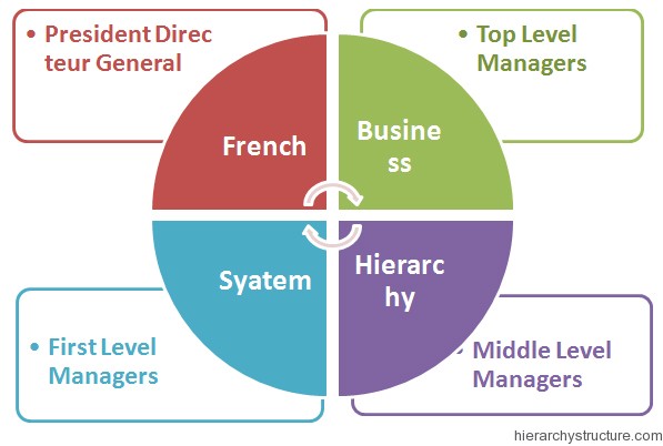 French Business Hierarchy