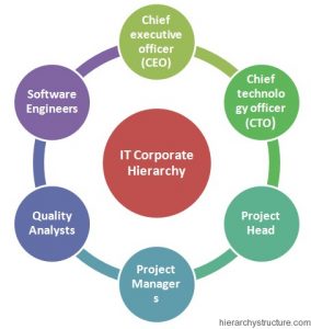 IT Corporate Organization Hierarchy | Hierarchy Structure