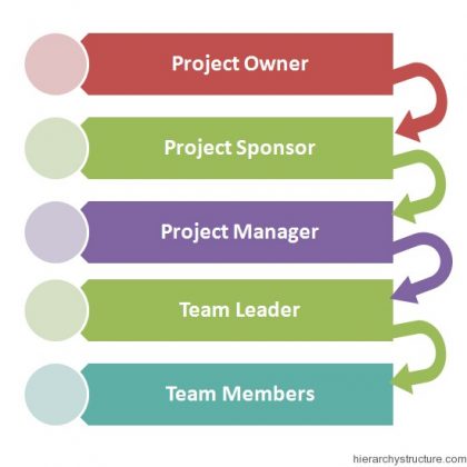 Project Management Hierarchy Chart | Hierarchystructure.com