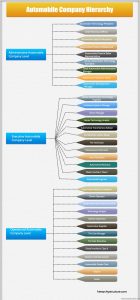 Automobile Company Hierarchy Chart | Hierarchystructure.com