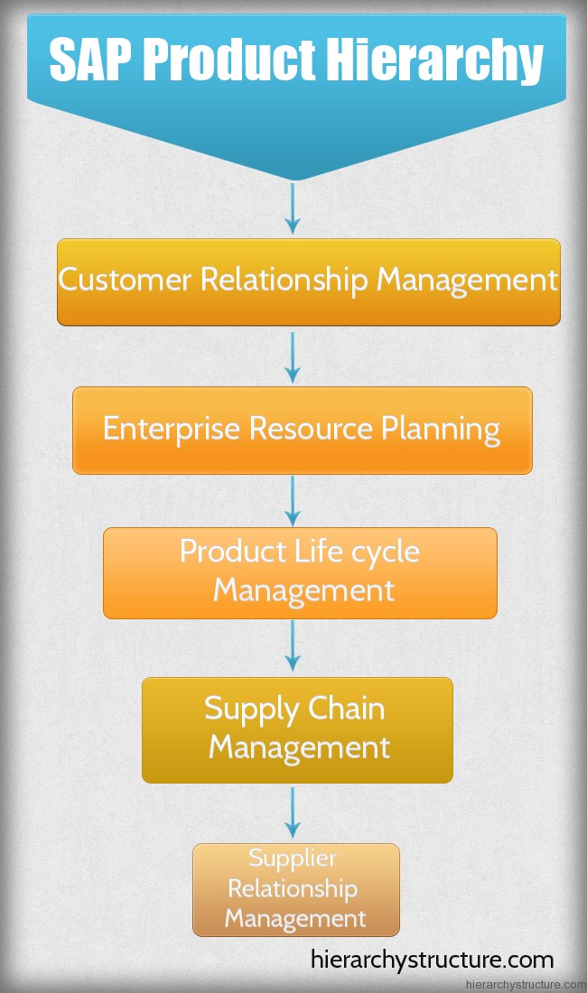 SAP Product Hierarchy