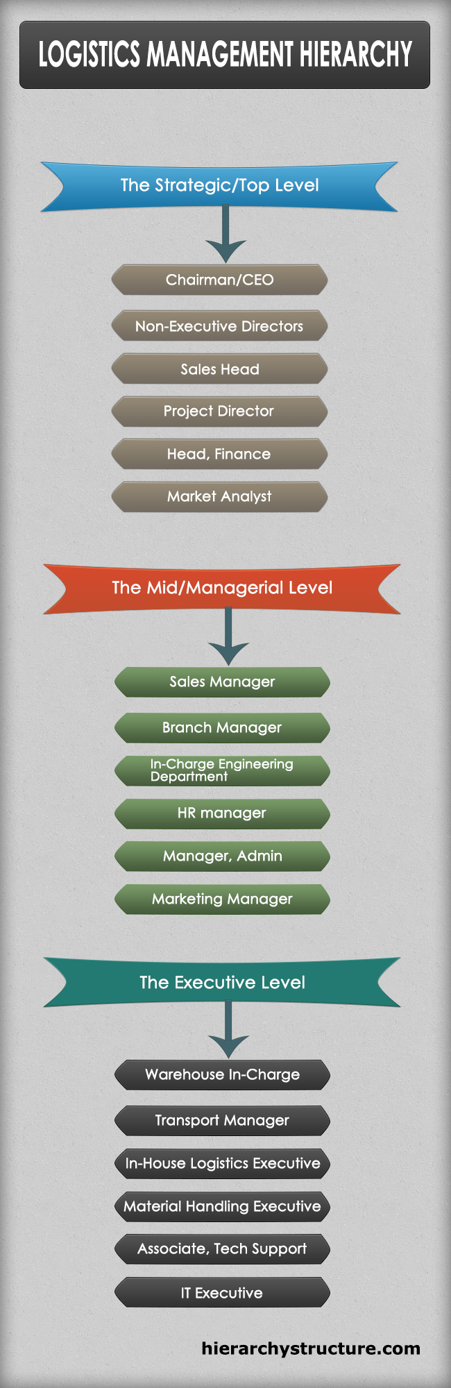 Logistics Management Hierarchy