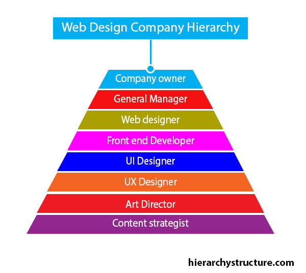 Web Design Company Hierarchy
