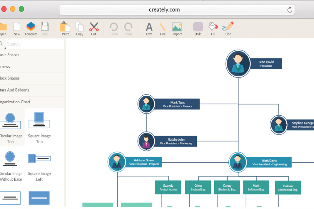 Have a Tight Schedule to Create an Organizational Chart? Go Online!