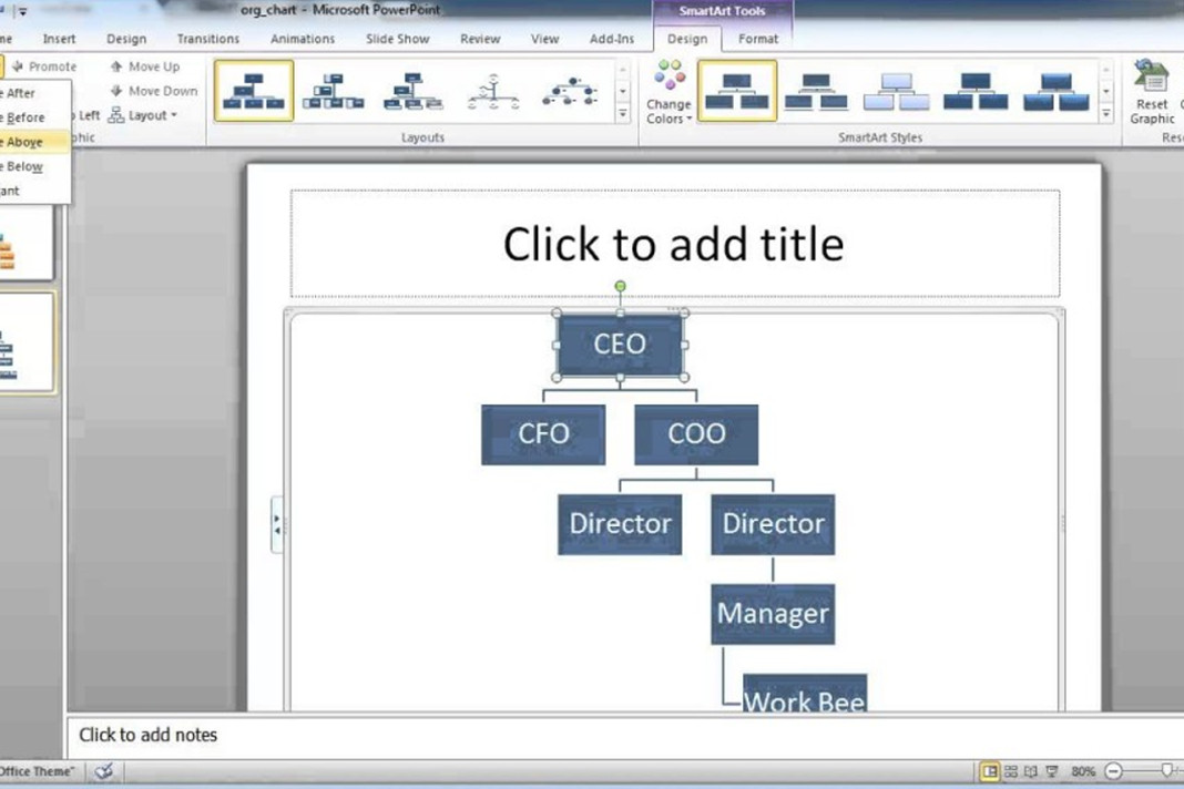 Put Microsoft Word To Use For Creating An Organizational Chart